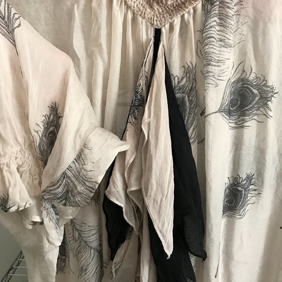 Gorgeous Zara pure silk blouse, size M - Picture 12 of 12